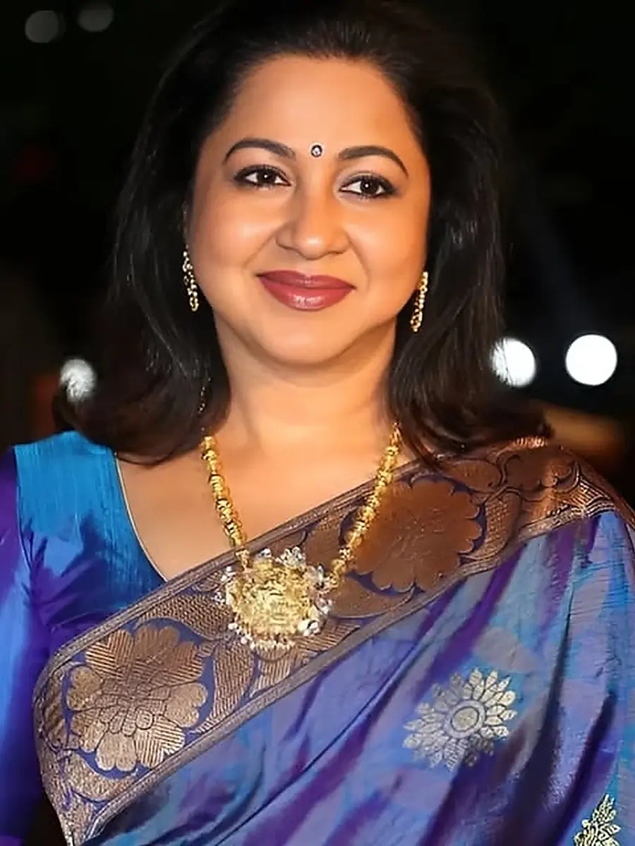 Portrait of Radhika Sarathkumar